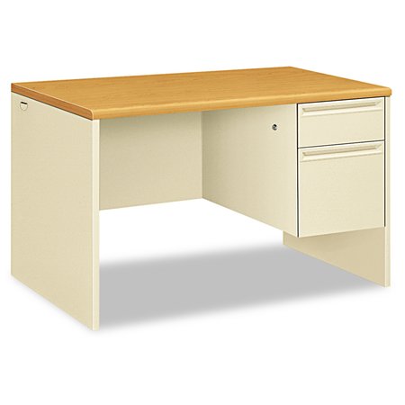 HON Pedestal Desk, 30 in D, 48" W, 29-1/2 in H H38251.C.L